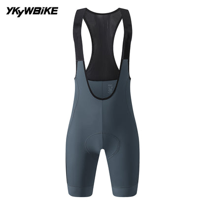 YKYWBIKE Italy Interface Men's Cycling Bib Short 4 Pockets 7 Hours Road Bike Pro Team Bib Summer Pants YKK Zipper Side Pocket Shorts