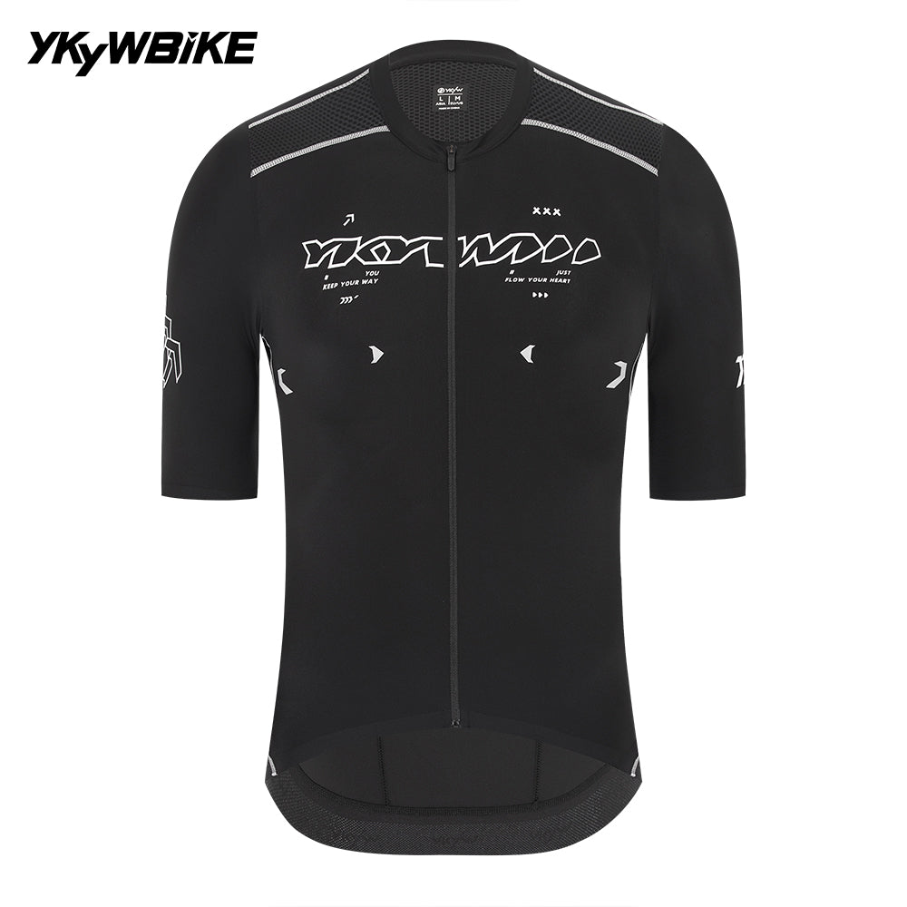YKYWBIKE Unisex Cycling Jersey Pro Elite Race Road Bike Shirt Carvico Men Women Bicycle Jersey Short Sleeve Summer Maillot