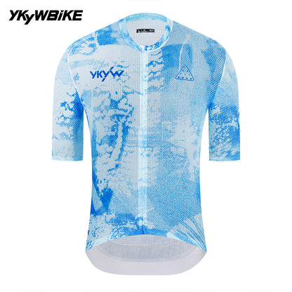 YKYWBIKE 2026 Men Cycling Jersey Short Sleeve Summer Road Bike Short Shirt Bicycle Top Jersey MTB Maillot Ciclismo Clothing