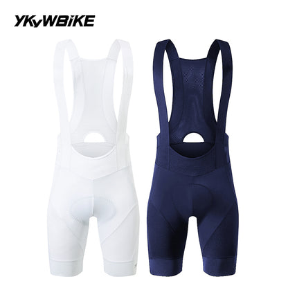 Ykywbike Cycling Bib Shorts Men Outdoor Wear Bike Ride Padded Riding Bib Tights Bicycle Men's Cycling Clothing Quick-Dry