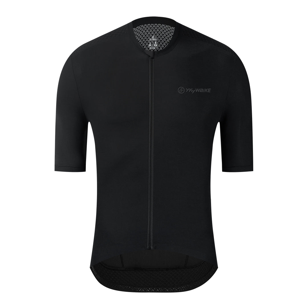 YKYW Men's PRO Team Aero Cycling Jersey Milk Silk Fabric Lightweight Short Sleeve Summer T Shirt