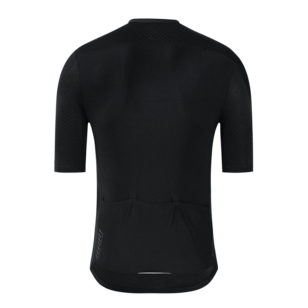 YKYW Men's PRO Team Aero Cycling Jersey Milk Silk Fabric Lightweight Short Sleeve Summer T Shirt