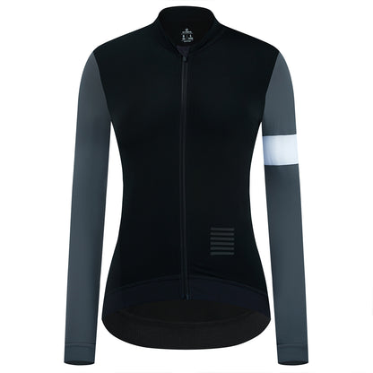 YKYW Women's Cycling Jersey Jacket Winter 5-15℃ Fleece Warm Long Sleeve 5 Colors