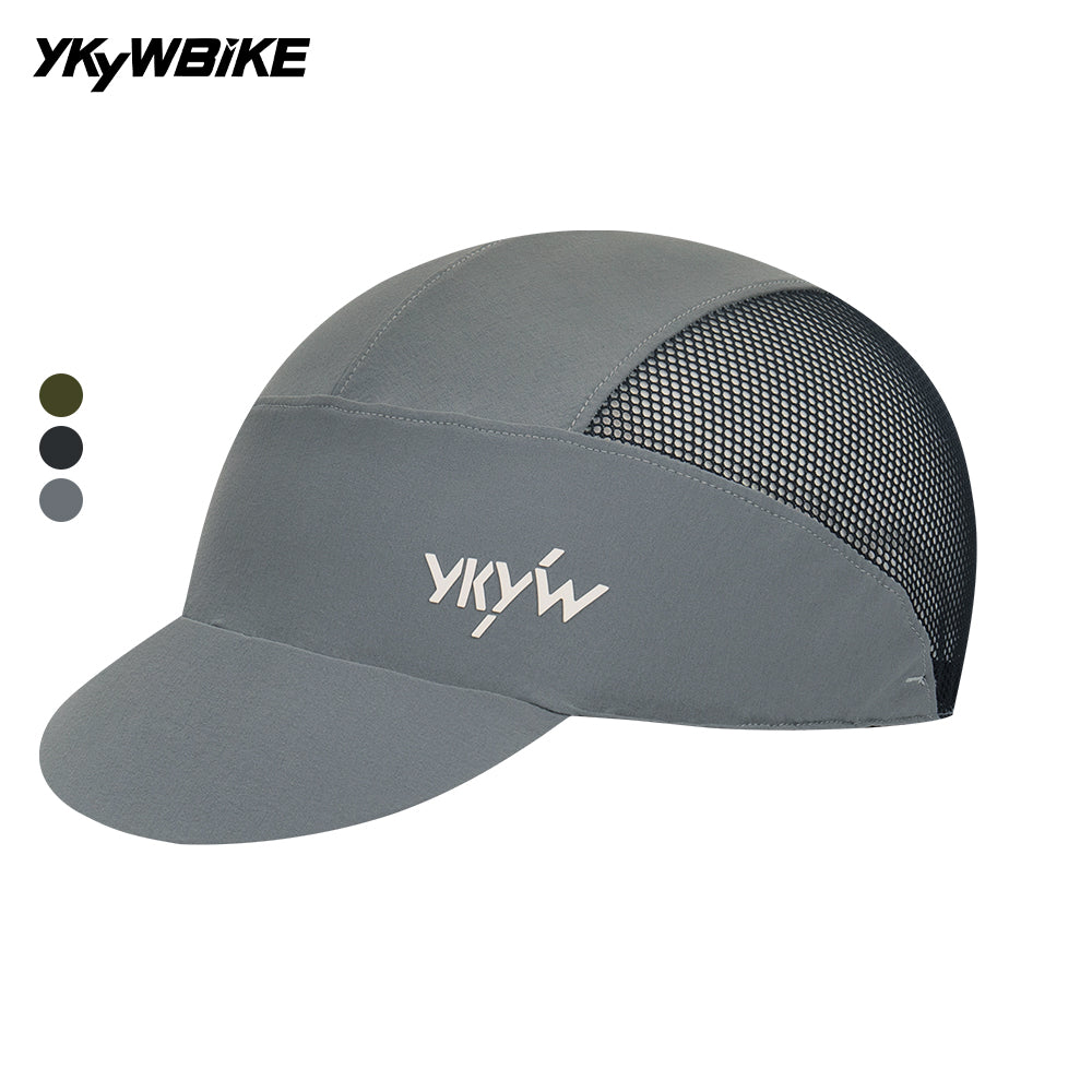 YKYWBIKE 2025 Cycling Caps Outdoors Sports Caps Road Bike Bicycle Cap Breathable Mesh Reflective Lightweight Short Brim