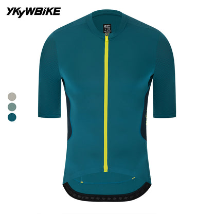 YKYWBIKE 2025 Man Cycling Jersey Velocity X-Cool Race Pro Summer Breathable Short Sleeve Bike Shirt Honeycomb Bicycle Clothing