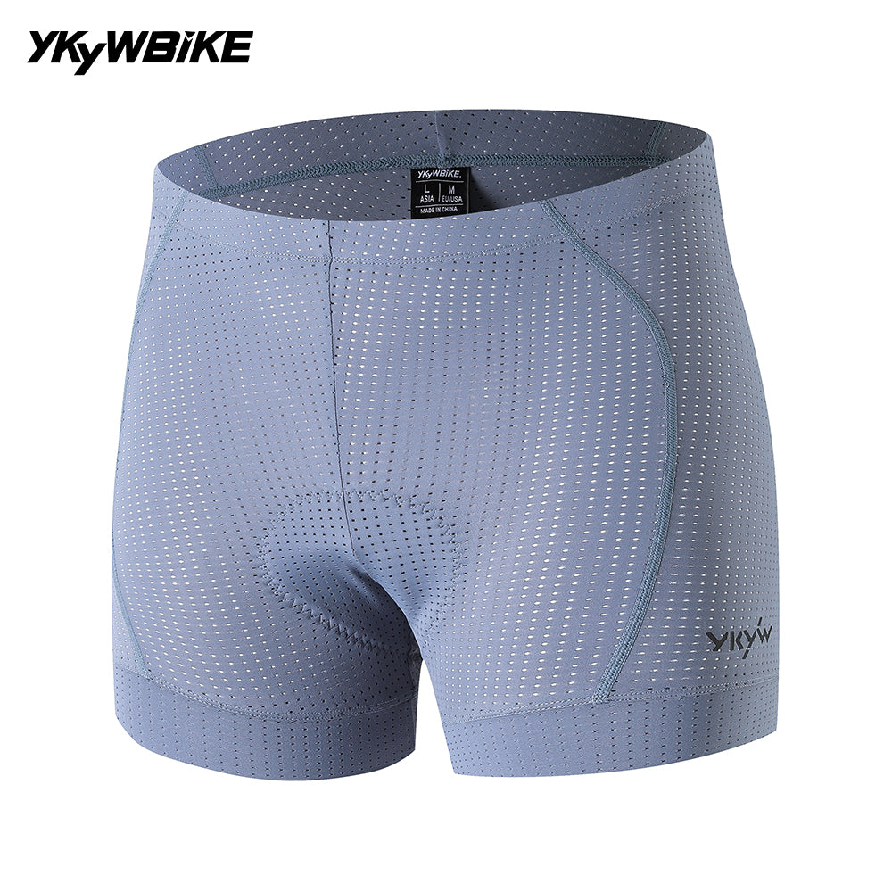 YKYWBIKE Cycling Underwear 200kg/m³ Sponge Padding 8-Hour Ride Support Bike Shorts Liner Under Shorts