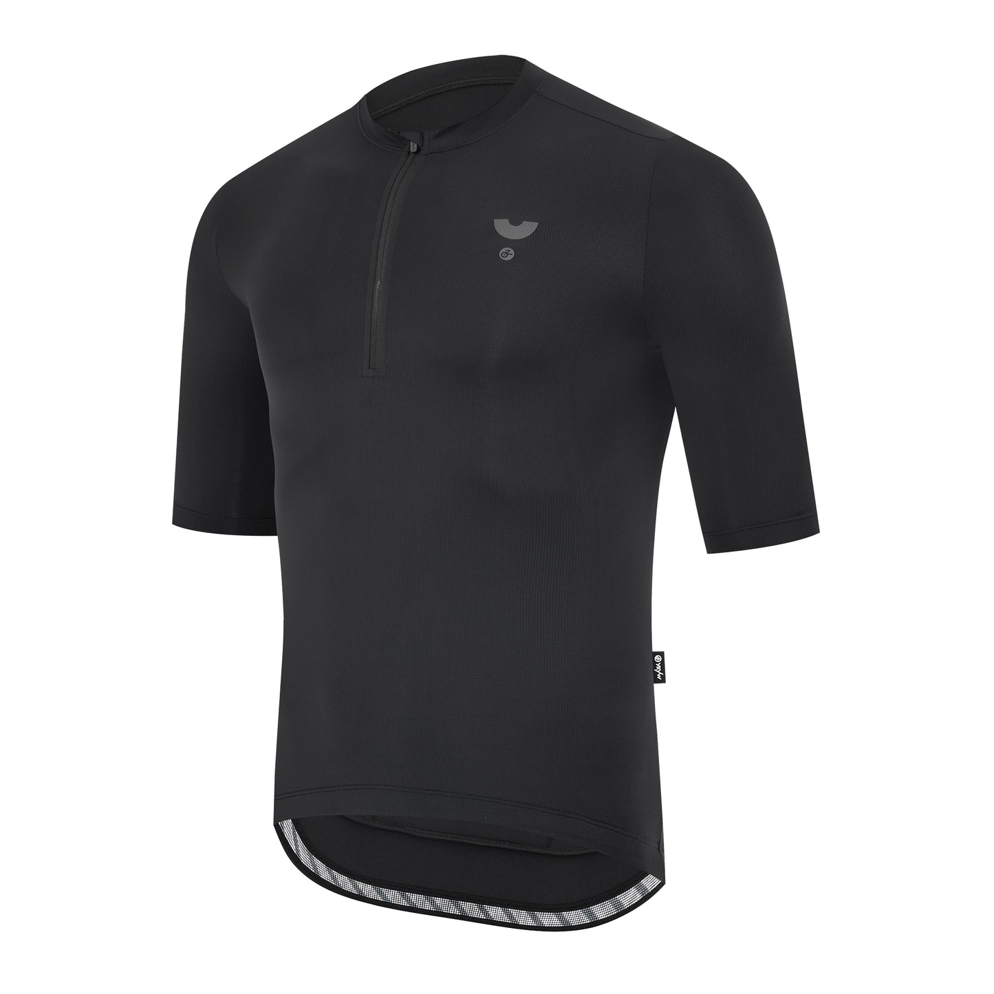 YKYWBIKE 2025 Casual Cycling Tee Men Bicycle Jersey Soft Breathable Road Bike MTB Maillot Summer Short Sleeve Half-Zip Shirt