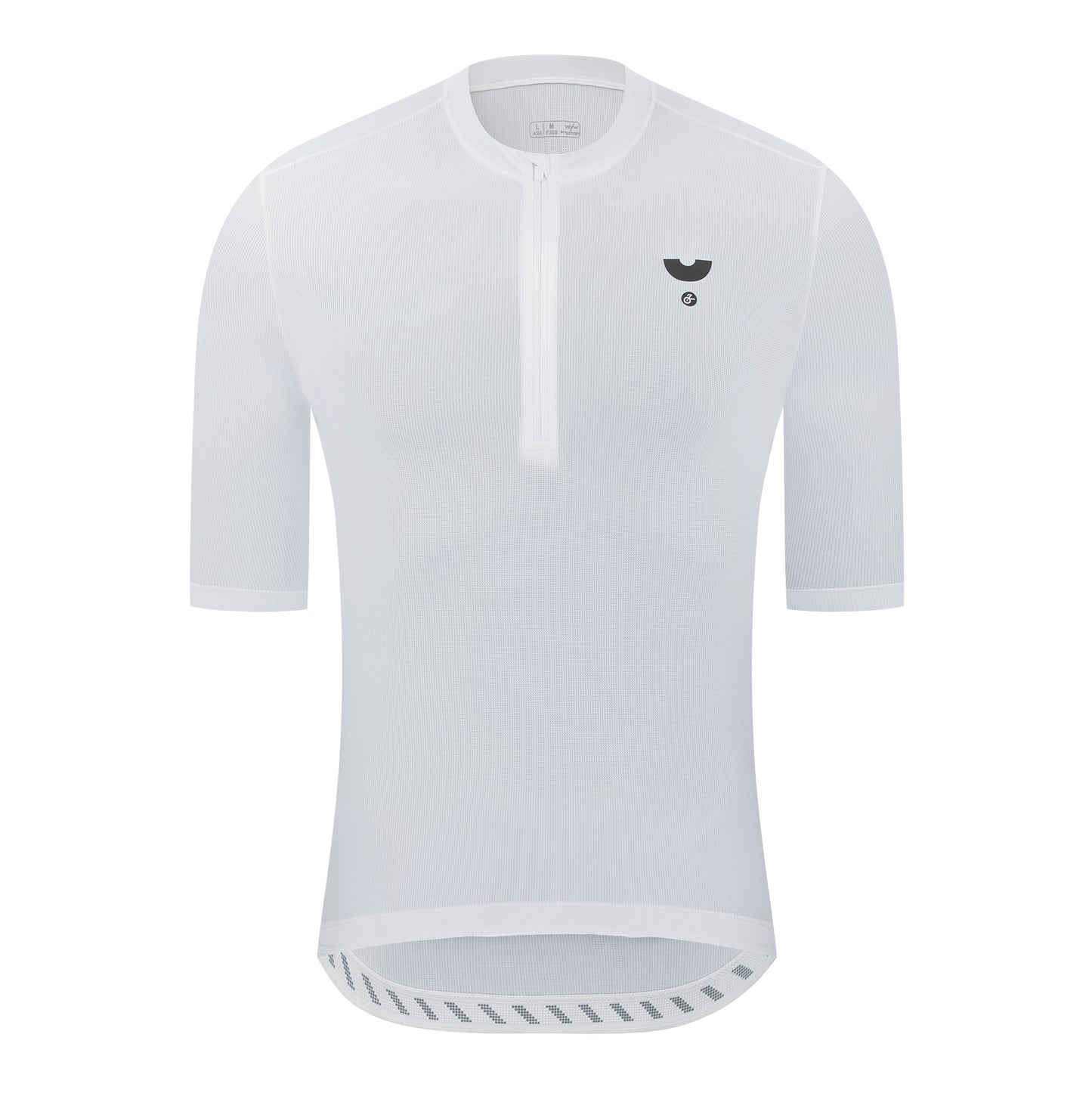 YKYWBIKE 2025 Casual Cycling Tee Men Bicycle Jersey Soft Breathable Road Bike MTB Maillot Summer Short Sleeve Half-Zip Shirt