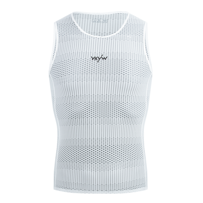 YKYW Men's Cycling Base Layer Vest Sleeveless Quick-Dry  Lightweight