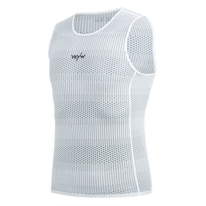 YKYW Men's Cycling Base Layer Vest Sleeveless Quick-Dry  Lightweight