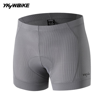 YKYWBIKE Cycling Underwear 200kg/m³ Sponge Padding 8-Hour Ride Support Bike Shorts Liner Under Shorts