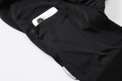 YKYW 2025 Summer Men Cycling Bib Shorts Short Pants Bicycle Bibs Shorts Pro Team Road Bike 3 Pockets MTB Long Distance