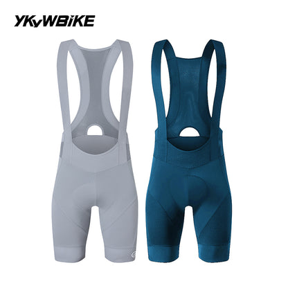 YKYWBIKE Men's Cycling Bib Shorts Road Bike Bibs Bicycle Tights Cycling MTB Bib Pants with 6 Hours Padded Belgium Padding