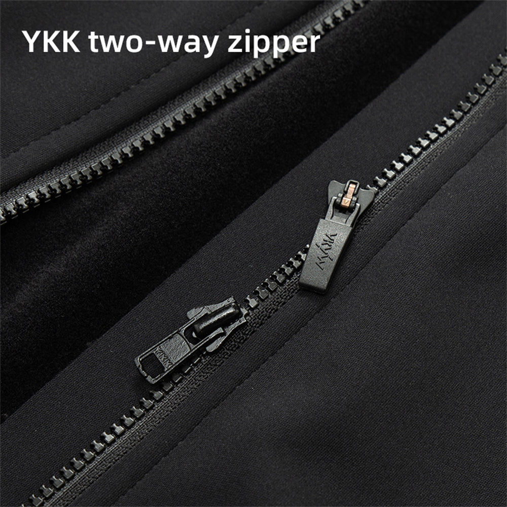 YKYWBIKE Men's Cycling Gilet Waterproof Windproof 10-20°C Bicycle Sleeveless Tops Thermal Fleece Vest YKK Road Bike MTB Gilet