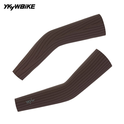 YKYWBIKE Cycling Sun Protection Arm Sleeves Biking UV Arm Sleeves Aerodynamic Bicycle Sports Arms Sleeve MTB Road Bike Sleeve