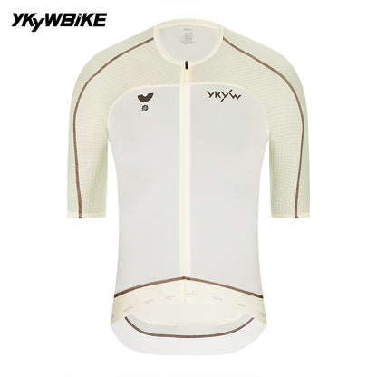 YKYWBIKE Men Cycling Jersey 2026 Summer Short Sleeve Bicycle Shirt Pro Race Road Bike Jersey Top Cycling Clothing MTB