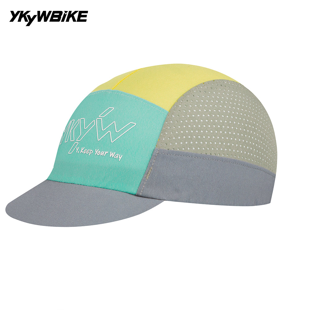 YKYWBIKE 2025 Cycling Caps Colorful Unisex Ventilated Outdoors Sports Caps Road Bike Hat Bicycle Cap MTB Running Caps Breathable