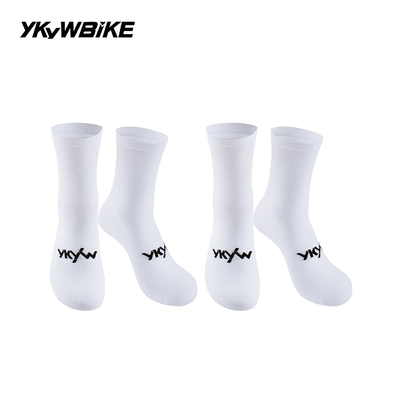 YKYWBIKE 2025 Cycling Socks 6 Color Pro Racing Aero Spoke Sports Socks Wider Non-Slip Stripe Road Bike MTB Socks Outdoors Bicycle Socks