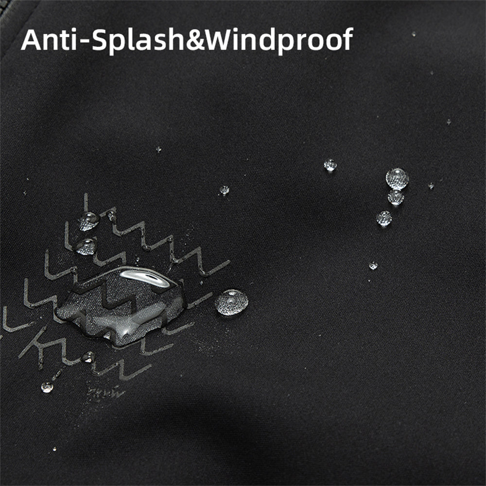 YKYWBIKE Men's Cycling Gilet Waterproof Windproof 10-20°C Bicycle Sleeveless Tops Thermal Fleece Vest YKK Road Bike MTB Gilet