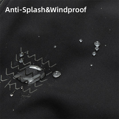 YKYWBIKE Men's Cycling Gilet Waterproof Windproof 10-20°C Bicycle Sleeveless Tops Thermal Fleece Vest YKK Road Bike MTB Gilet