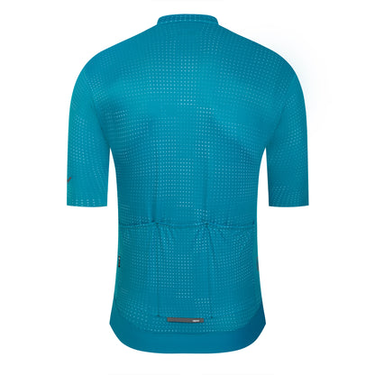 YKYWBIKE Men's Cycling Jersey Seamless Short Sleeve Fashionale Road Bike Shirt SPF 50+ Bicycle Jersey MTB Summer Cycling Clothes