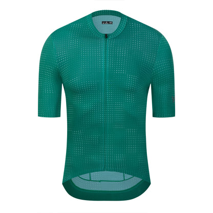 YKYWBIKE Men's Cycling Jersey Seamless Short Sleeve Fashionale Road Bike Shirt SPF 50+ Bicycle Jersey MTB Summer Cycling Clothes