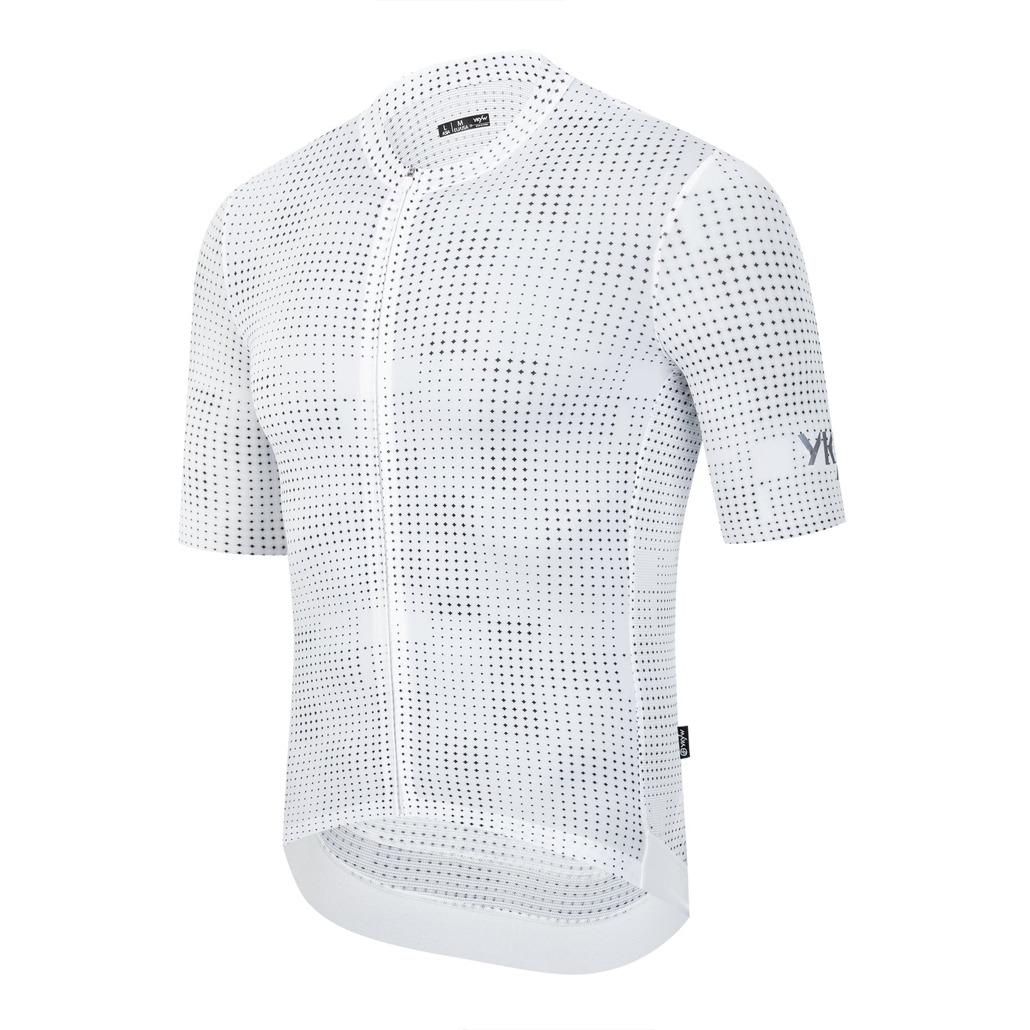 YKYWBIKE Men's Cycling Jersey Seamless Short Sleeve Fashionale Road Bike Shirt SPF 50+ Bicycle Jersey MTB Summer Cycling Clothes