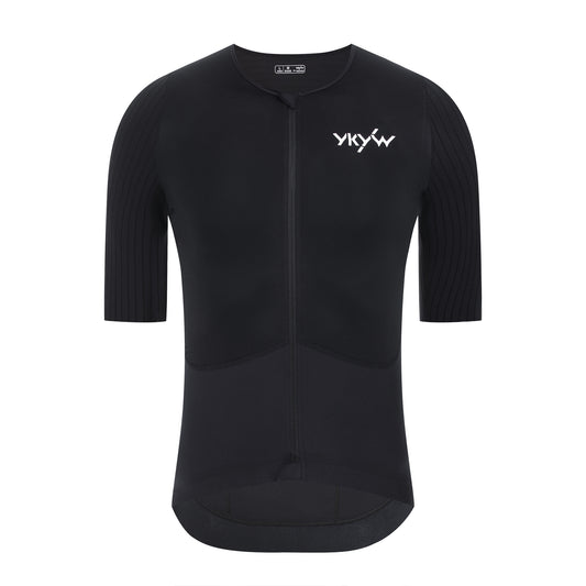 YKYWBIKE 2025 Men's Cycling Jersey Lightweight Summer Short Sleeve Bicycle Shirt Race Level Aerodynamics Sleeve YKK Bike Jersey