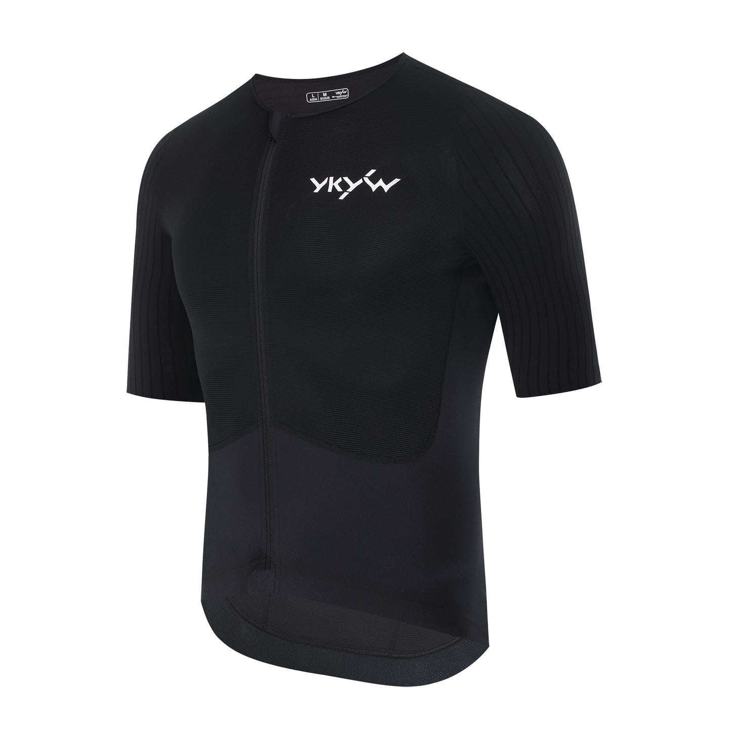 YKYWBIKE 2025 Men's Cycling Jersey Lightweight Summer Short Sleeve Bicycle Shirt Race Level Aerodynamics Sleeve YKK Bike Jersey