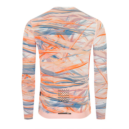 YKYWBIKE 2026 Men's Cycling Jersey Long Sleeve Road Bike Shirt Bicycle Jersey Soft Light Summer Breathable MTB Maillot Short