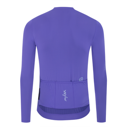 YKYW 2025 Long Sleeve Black White Brown Cycling Jersey Men Summer Tight Tops Pro Bicycle Shirt Breathable Road Bike Bike Sport Clothing YKK Zipper