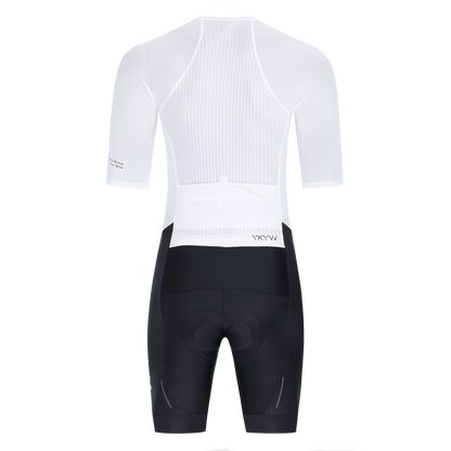 YKYWBIKE One-Piece Cycling  Men Aerodynamie Pro-Grade Elite Performanee Road Bike Set Bicycle Clothing Shorts