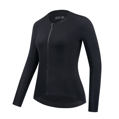 YKYW Summer 2025 Women's Thin Long Sleeve Cycling Jersey Bicycle Clothes Spring Autumn Riding Breathable Road Bike Slim Shirt Tops Solid 5 Colors