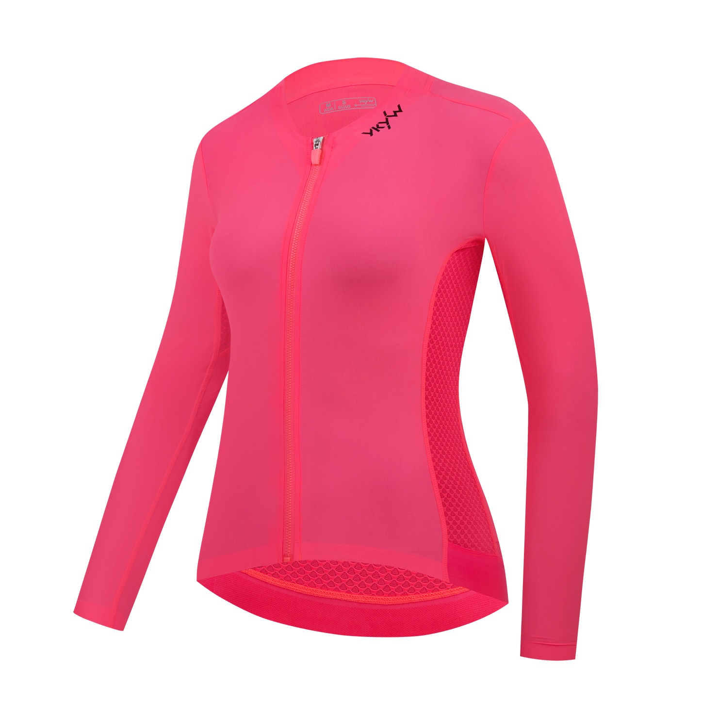YKYW Summer 2025 Women's Thin Long Sleeve Cycling Jersey Bicycle Clothes Spring Autumn Riding Breathable Road Bike Slim Shirt Tops Solid 5 Colors