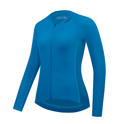 YKYW Summer 2025 Women's Thin Long Sleeve Cycling Jersey Bicycle Clothes Spring Autumn Riding Breathable Road Bike Slim Shirt Tops Solid 5 Colors