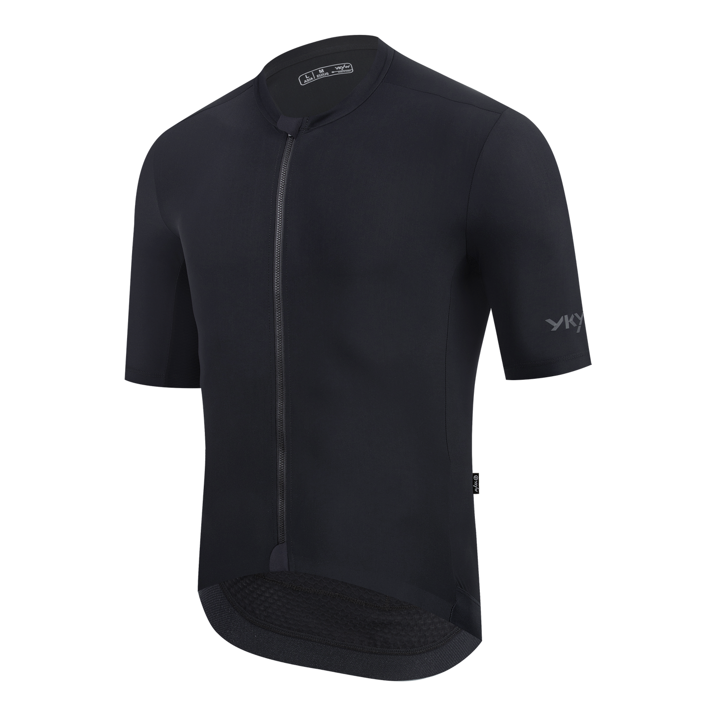 YKYW Two-tone Men's Cycling Short Sleeve Jersey Multiple Color Summer Moisture Wicking Quick Dry YKK Zipper Riding T-shirt Beige Brown