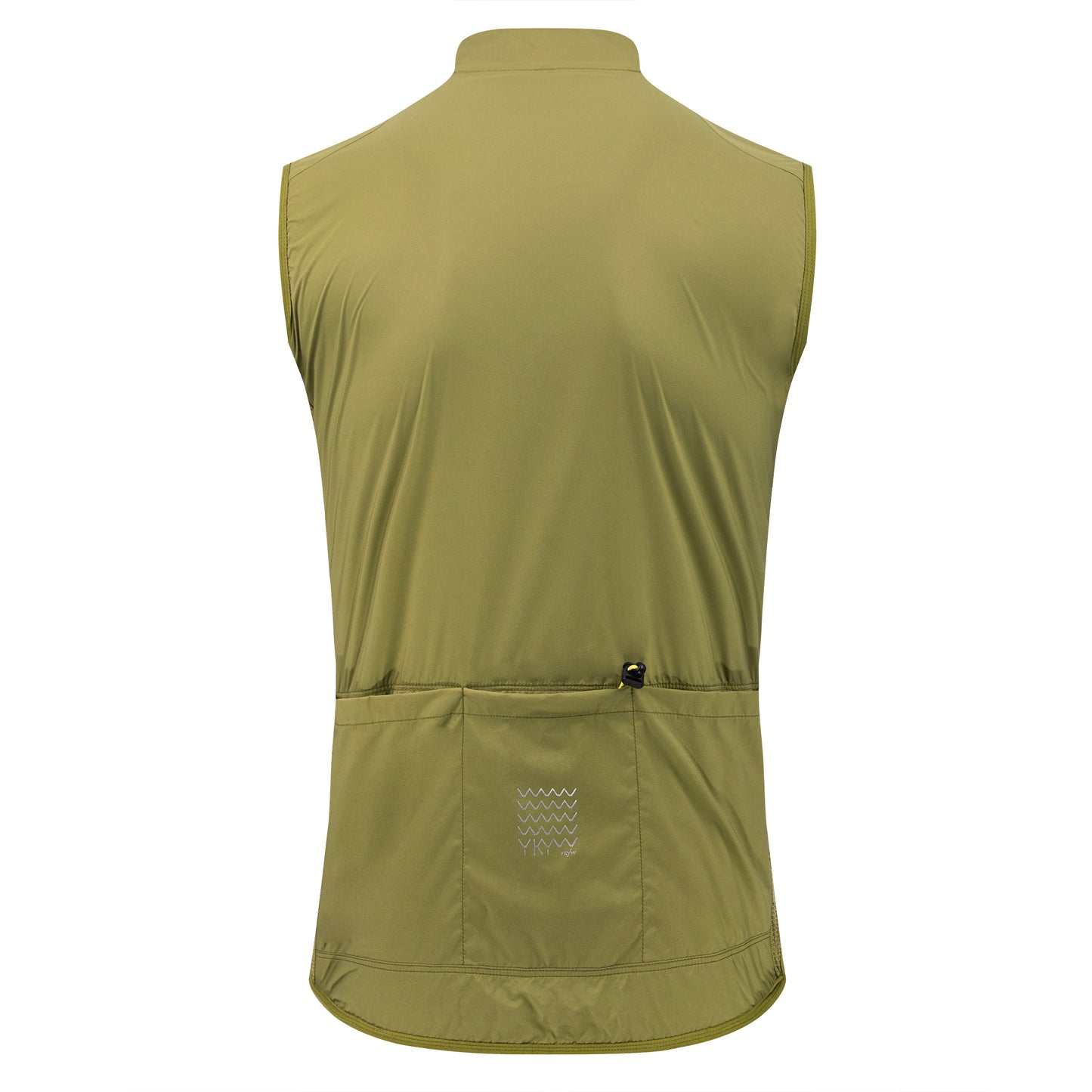 YKYWBIKE Men's Cycling Gilet Windproof Waterproof Pro Team Portable Bicycle Windbreaker Road Bike Vest 2 Way Zipper Breathable