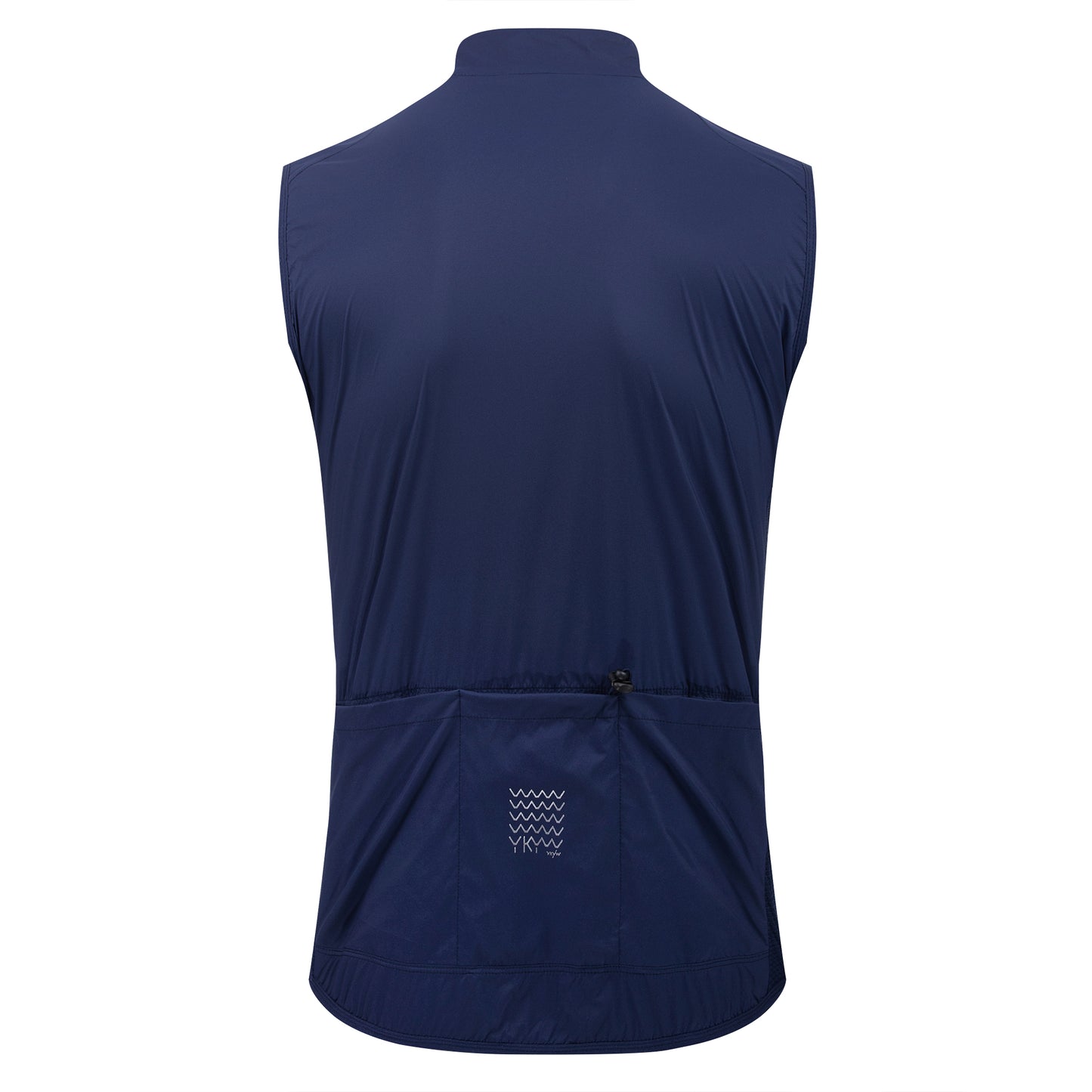 YKYWBIKE Men's Cycling Gilet Windproof Waterproof Pro Team Portable Bicycle Windbreaker Road Bike Vest 2 Way Zipper Breathable