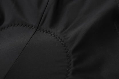 YKYW 2025 Men's Cycling Bib Long Pants 5-15 °C Fleeced Road Biking Bib Tights Riding Pants With Pro Cushion Thermal Black Pants