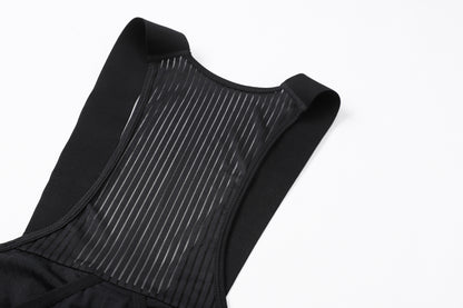 YKYW 2025 Summer Men Cycling Bib Shorts Short Pants Bicycle Bibs Shorts Pro Team Road Bike 3 Pockets MTB Long Distance