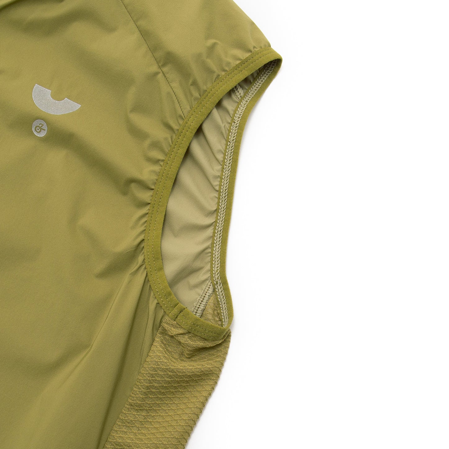 YKYWBIKE Men's Cycling Gilet Windproof Waterproof Pro Team Portable Bicycle Windbreaker Road Bike Vest 2 Way Zipper Breathable