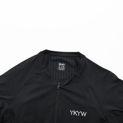 YKYWBIKE One-Piece Cyeling Skinauit Men Aerodynamie Pro-Grade Elite Performanee Road Bike Set Bicycle Clothing Shorts