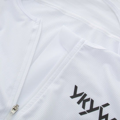 YKYWBIKE 2025 Men's Cycling Jersey Lightweight Summer Short Sleeve Bicycle Shirt Race Level Aerodynamics Sleeve YKK Bike Jersey