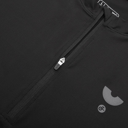 YKYWBIKE 2025 Casual Cycling Tee Men Bicycle Jersey Soft Breathable Road Bike MTB Maillot Summer Short Sleeve Half-Zip Shirt