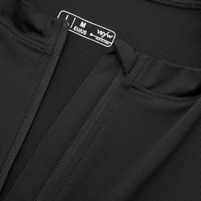 YKYWBIKE 2025 Casual Cycling Tee Men Bicycle Jersey Soft Breathable Road Bike MTB Maillot Summer Short Sleeve Half-Zip Shirt