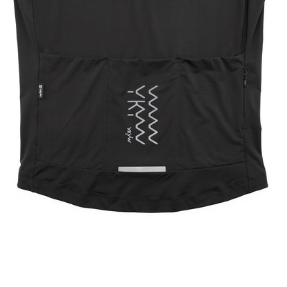 YKYWBIKE 2025 Casual Cycling Tee Men Bicycle Jersey Soft Breathable Road Bike MTB Maillot Summer Short Sleeve Half-Zip Shirt