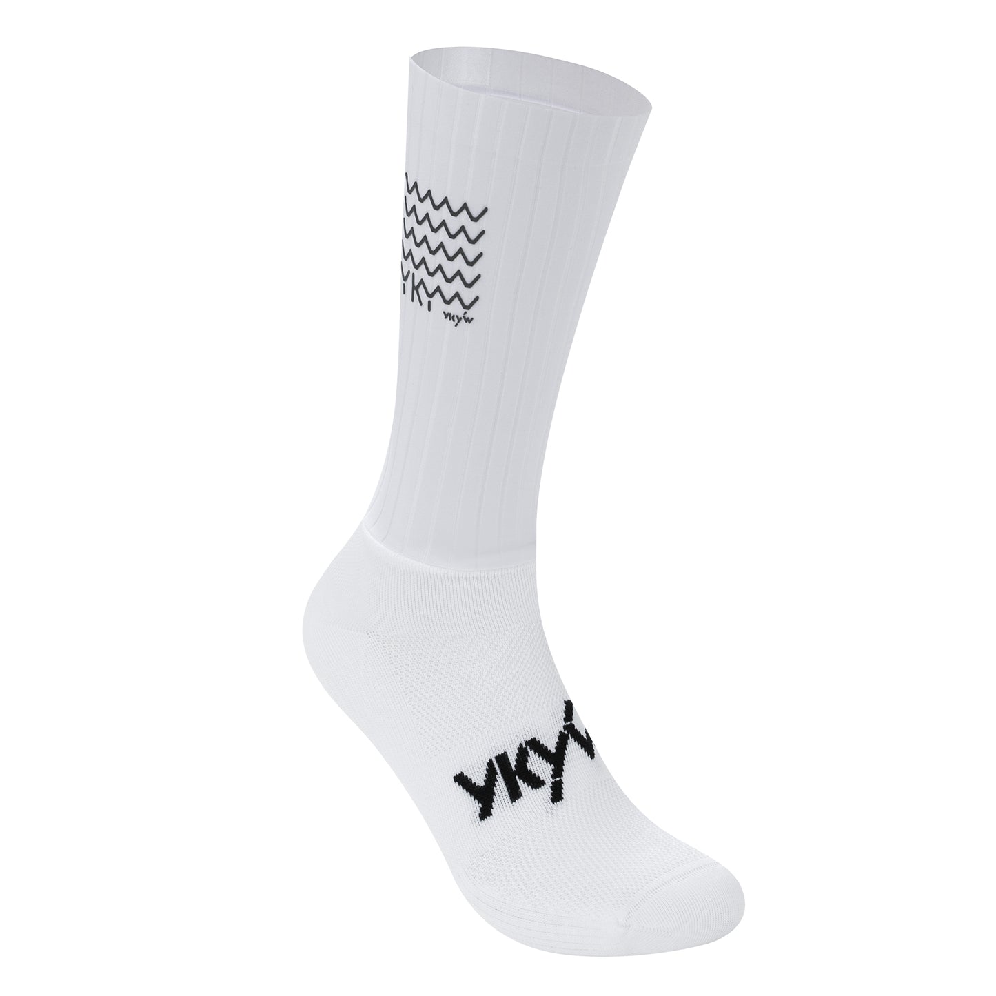 YKYWBIKE 2025 Cycling Socks 6 Color Pro Racing Aero Spoke Sports Socks Wider Non-Slip Stripe Road Bike MTB Socks Outdoors Bicycle Socks