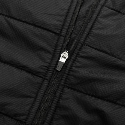 YKYWBIKE Cycling Gilet Winter Thermal Warmth Bicycle Sleeveless Vest 5 Pockets Windproof Waterproof Road Bike Gilet MTB Black/White