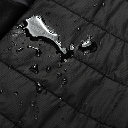 YKYWBIKE Cycling Gilet Winter Thermal Warmth Bicycle Sleeveless Vest 5 Pockets Windproof Waterproof Road Bike Gilet MTB Black/White