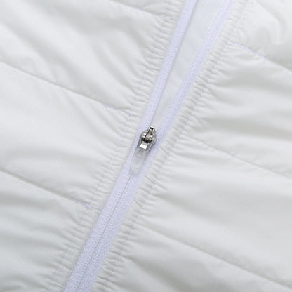 YKYWBIKE Cycling Gilet Winter Thermal Warmth Bicycle Sleeveless Vest 5 Pockets Windproof Waterproof Road Bike Gilet MTB Black/White